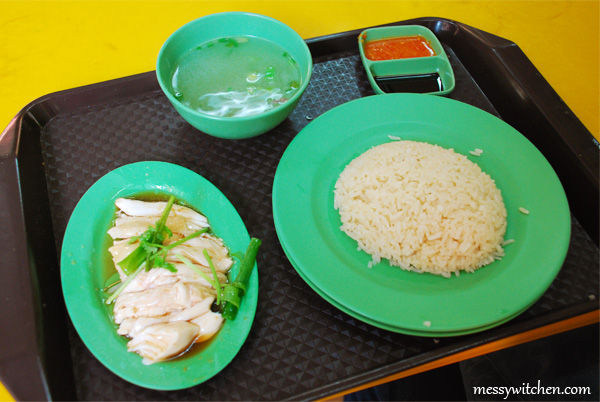 Hainanese Boneless Chicken Rice @ Golden Mile Food Centre, Singapore